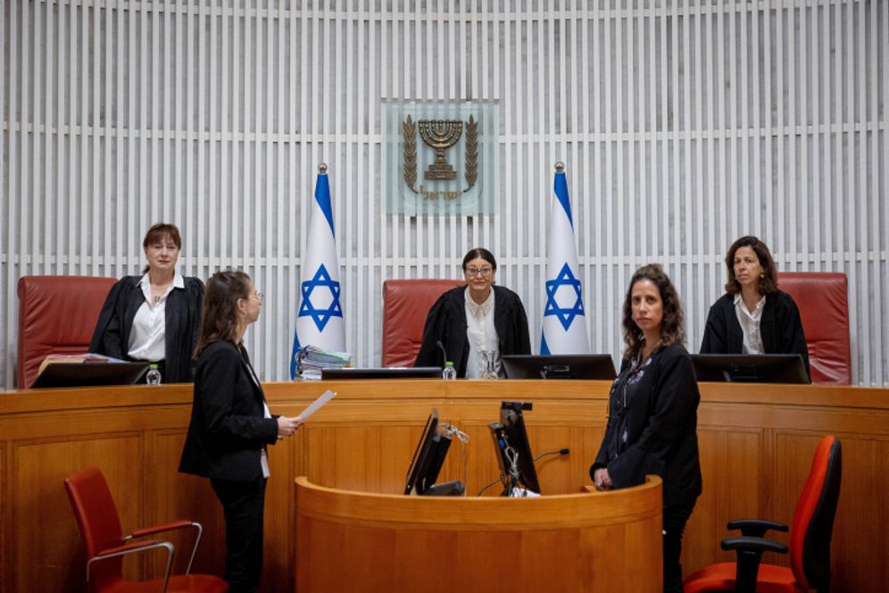 Supreme Court Chief of Justice Ester Hayut at the Supreme Court in Jerusalem, Israel.