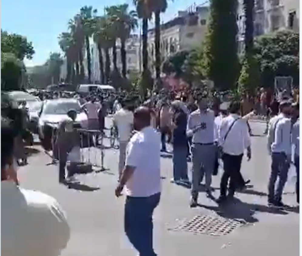 تفجير قرب القصر العدلي في دمشق