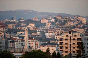 The Palestinian city Tulkarm, situated on the western edge of northern West Bank, on July 18, 2018.