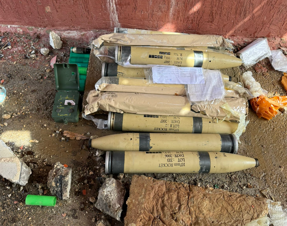 IDF Tsahal affirme a découvert un arsenal du Hezbollah dans une école du sud