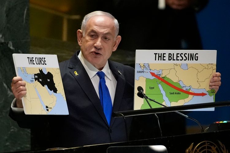 Benjamin Netanyahu at the UN General Assembly 