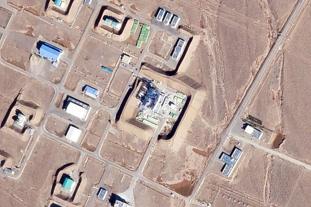 Satellite photo of the Shahroud facility from October 2024. 