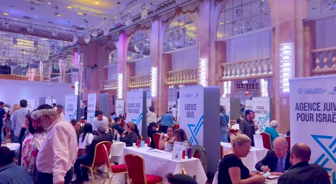 Paris : forte affluence au salon de l’alyah 2026