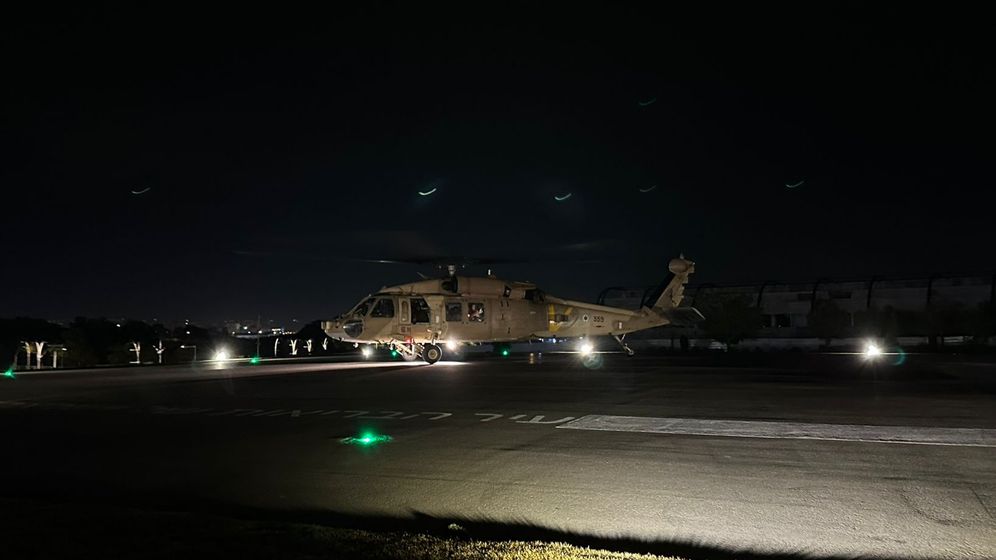 The two hostages that Israel rescued from Gaza Fernando Simon Merman and Luis Har arriving to Israel