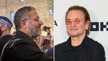 Bono et Itamar Ben Gvir