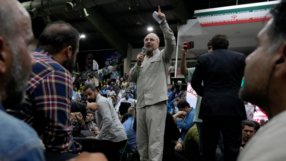 AP Photo/Vahid Salemi File photo of Mohammad Bagher Qalibaf