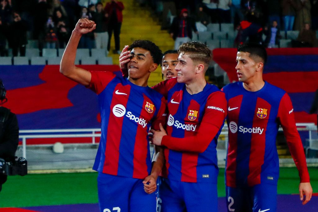 شرط برشلونه للسماح لنجمه لامين يامال للعب أمام السعودية
