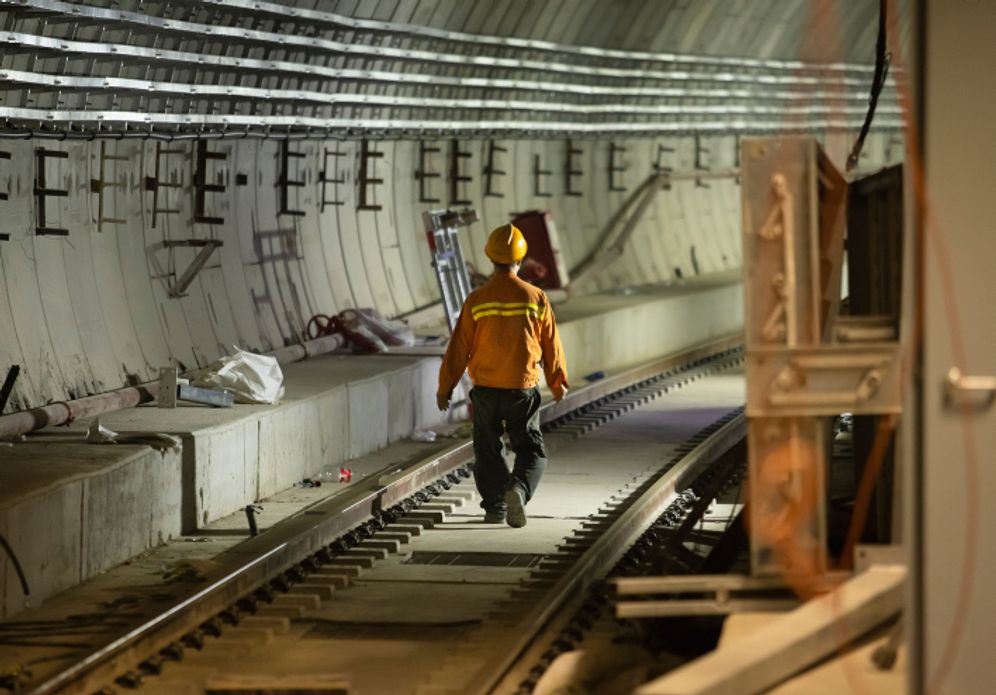 Illustration - Construction du nouveau tramway de Tel Aviv