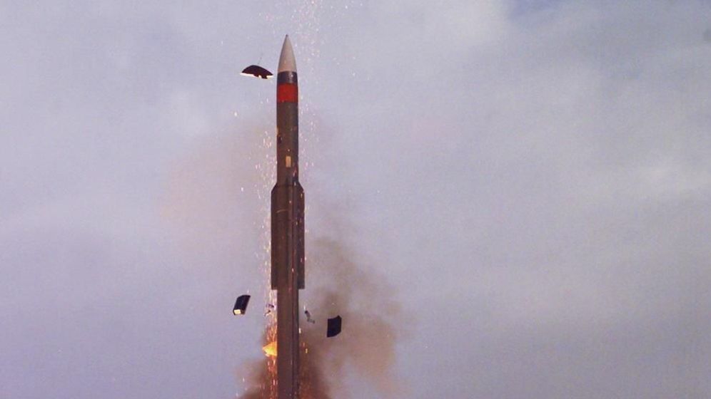 Photo fournie par IAI montrant le système de défense BARAK