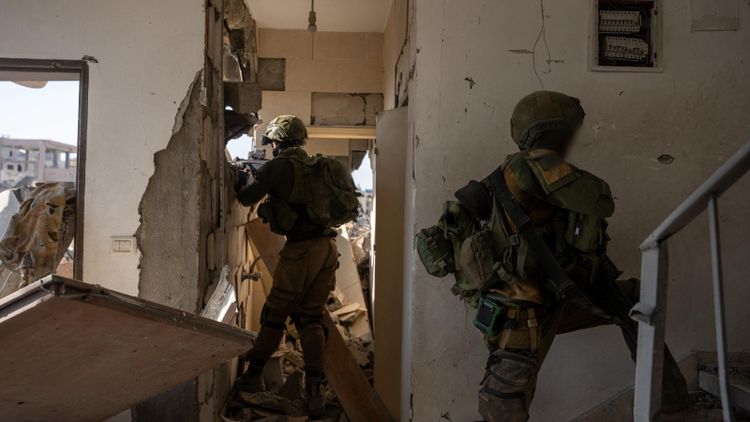 Troupes de Tsahal dans la bande de Gaza, août 2025