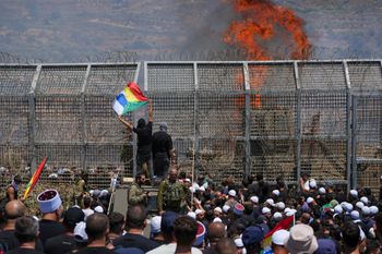 דרוזים מנסים לחצות את הגבול לשטח סוריה, 16/07/2025