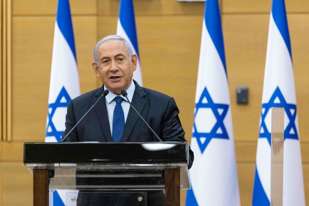 Le Premier ministre israélien Benjamin Netanyahou prononce une déclaration politique à la Knesset, le Parlement israélien, à Jérusalem