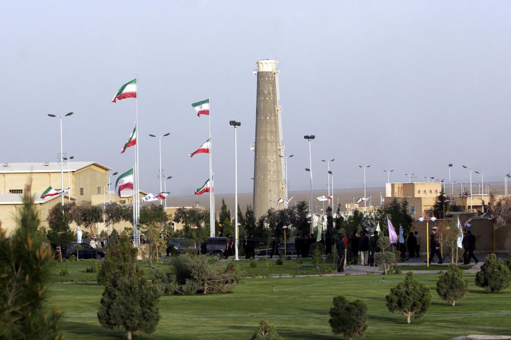 L'installation nucléaire de Natanz, Iran