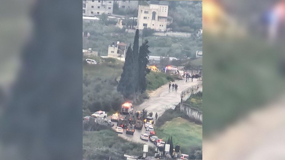 27 A موقع الحادث الذي لقي فيه حتفه يهودا شموئيل شيرمان السبت 21.03.26 في الضفة الغربية.