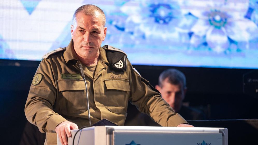 IDF Spokesperson Le chef d'état-major Eyal Zamir, recevait un prix au nom des forces de Tsahal, le 03.09.2026