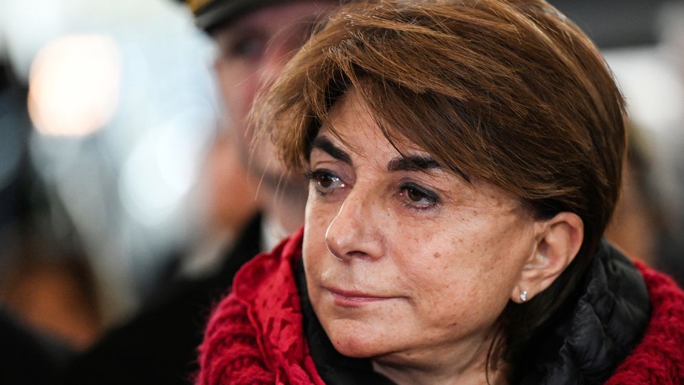 La présidente du Département des Bouches-du-Rhône et de la Métropole Aix-Marseille-Provence, Martine Vassal