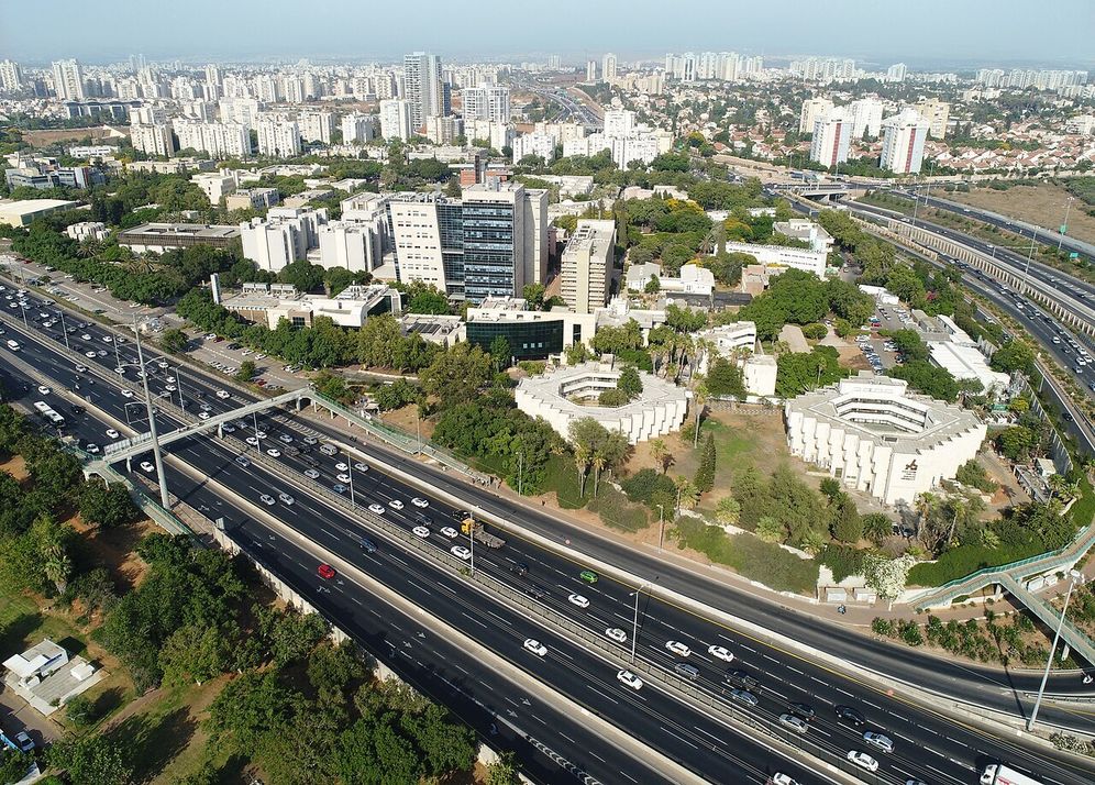 Bar-Ilan University, courtesy of Wikimedia جامعة بار ايلان
