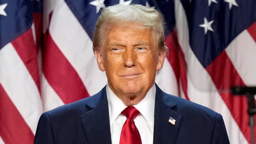 דונלד טראמפ בווסט פאלם ביץ', פלורידה. נובמבר 2024