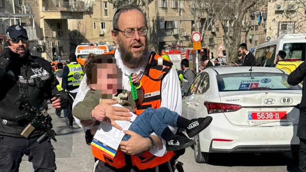 Evacuation des bébés de la crèche à Jérusalem, le 19.01.2026