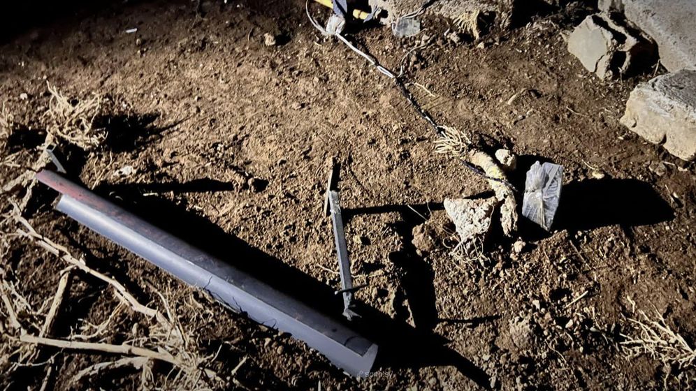 سانا تعلن العثور على منصات صواريخ مجهولة اطلقت ضد مطار المزة