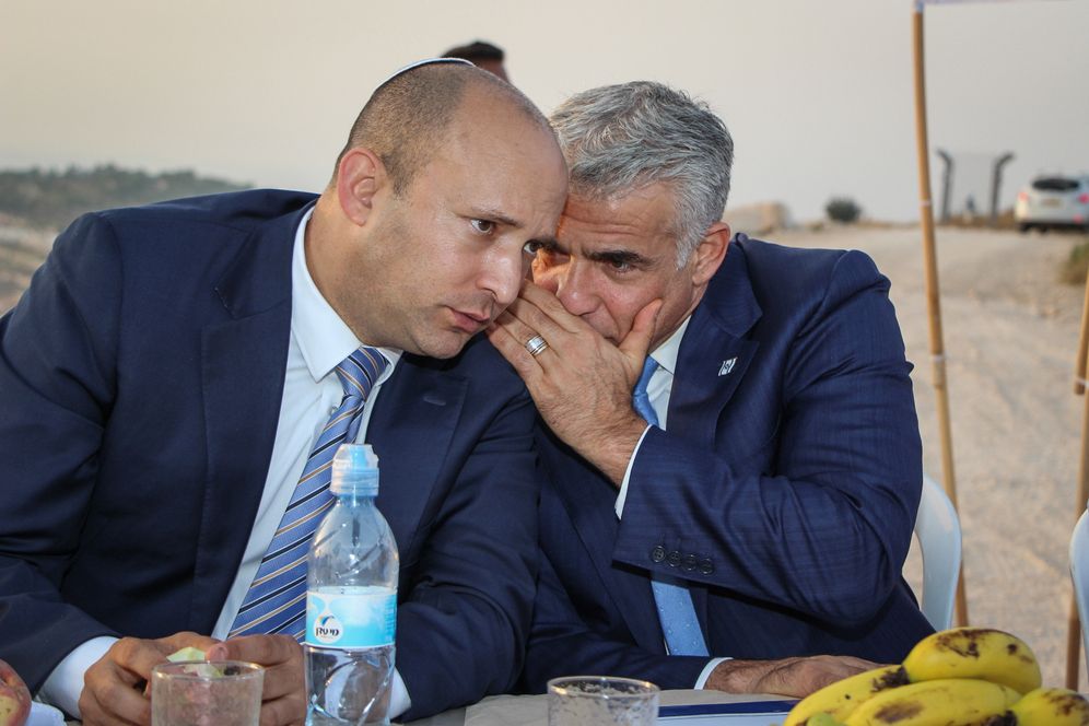Yair Lapid et Naftali Bennett