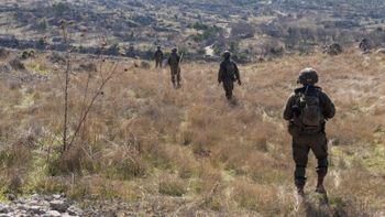 نشاط القوات في منطقة مزارع شبعا\هاردوف. 22/01/2025