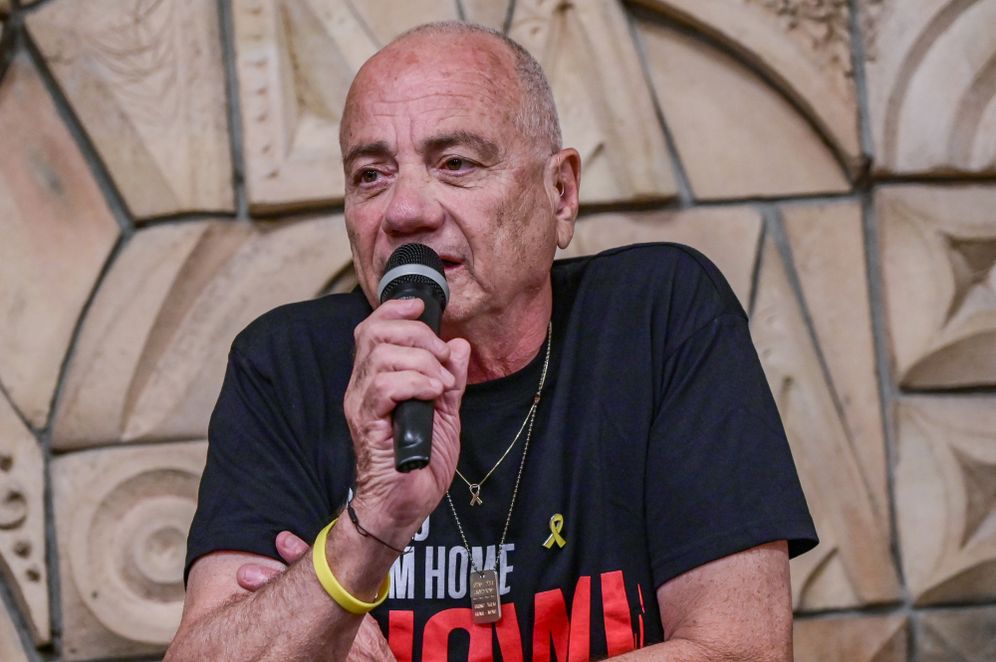 אבשלום ששוני/פלאש 90 שורד השבי לואיס הר בתל אביב, יוני 2024