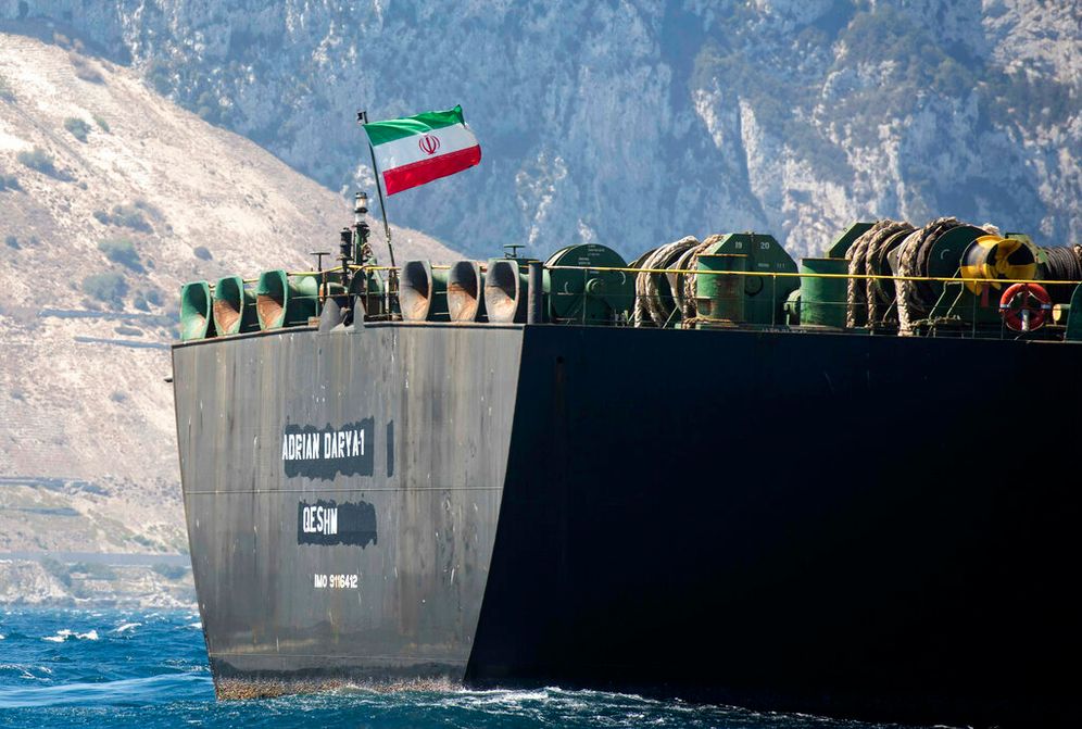 (AP Photo/Marcos Moreno) Illustration - Iran-flagged ship.