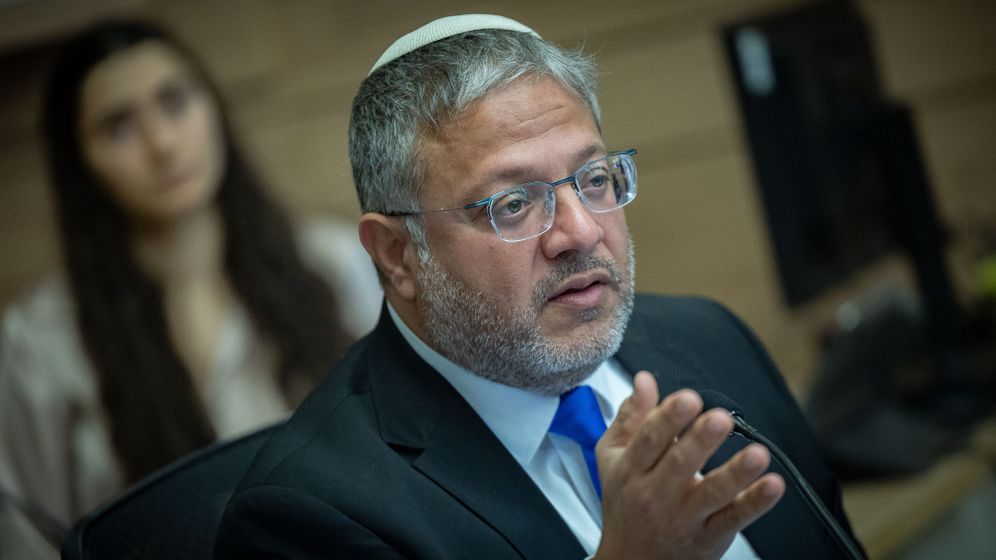yonatan zinde\flash 90 وزير الأمن القومي، إيتمار بن غفير