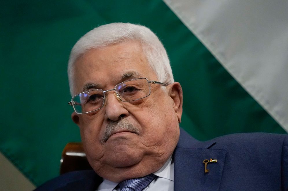 Le président de l'Autorité palestinienne Mahmoud Abbas