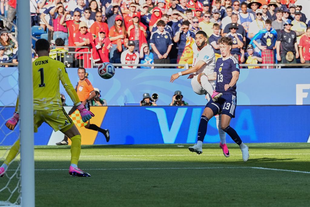 أسرع هدف عربي في تاريخ كأس العالم يقود المغرب لفوز مهم في سباق التأهل