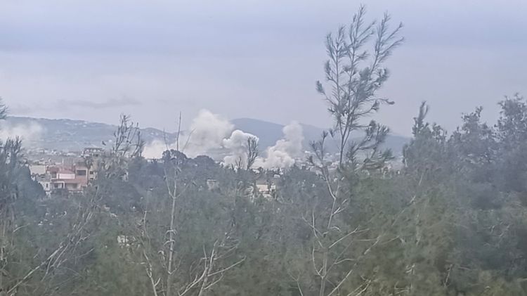 Frappes de Tsahal contre le Hezbollah au Sud-Liban, le 22.03.2026