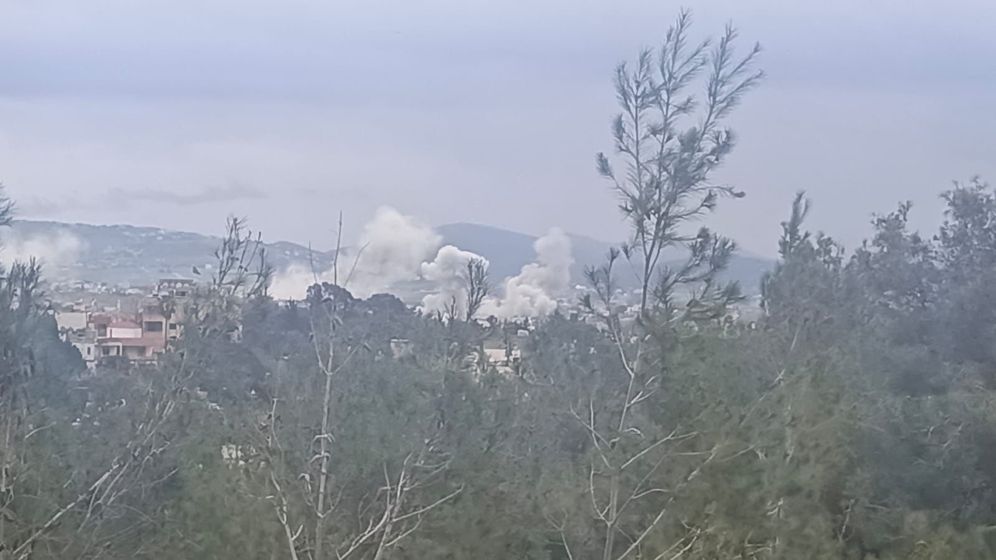 Social medias Illustration - Frappes de Tsahal contre le Hezbollah au Sud-Liban, mars 2026