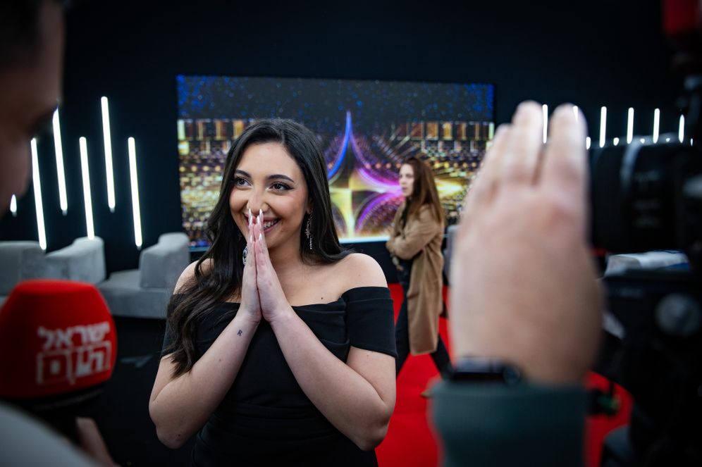 אורן בן חקון, פלאש 90 נציגת ישראל לאירוויזיון יובל רפאל, אחרי זכייתה ב"כוכב הבא"