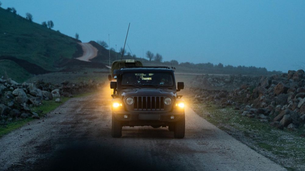 IDF troops deployed in southern Syria