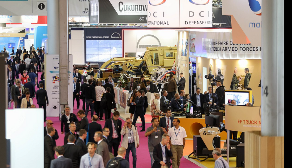 Visiteurs internationaux au salon Eurosatory 2018