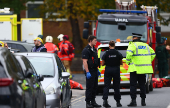 Police in Manchester at scene of terror attack on Oct 2, 2025