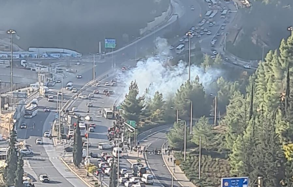 La deuxième explosion au carrefour Ramot à Jérusalem, le 23 novembre 2022