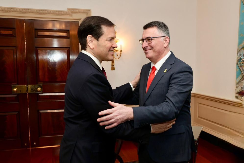 Gideon Sa'ar et Marco Rubio