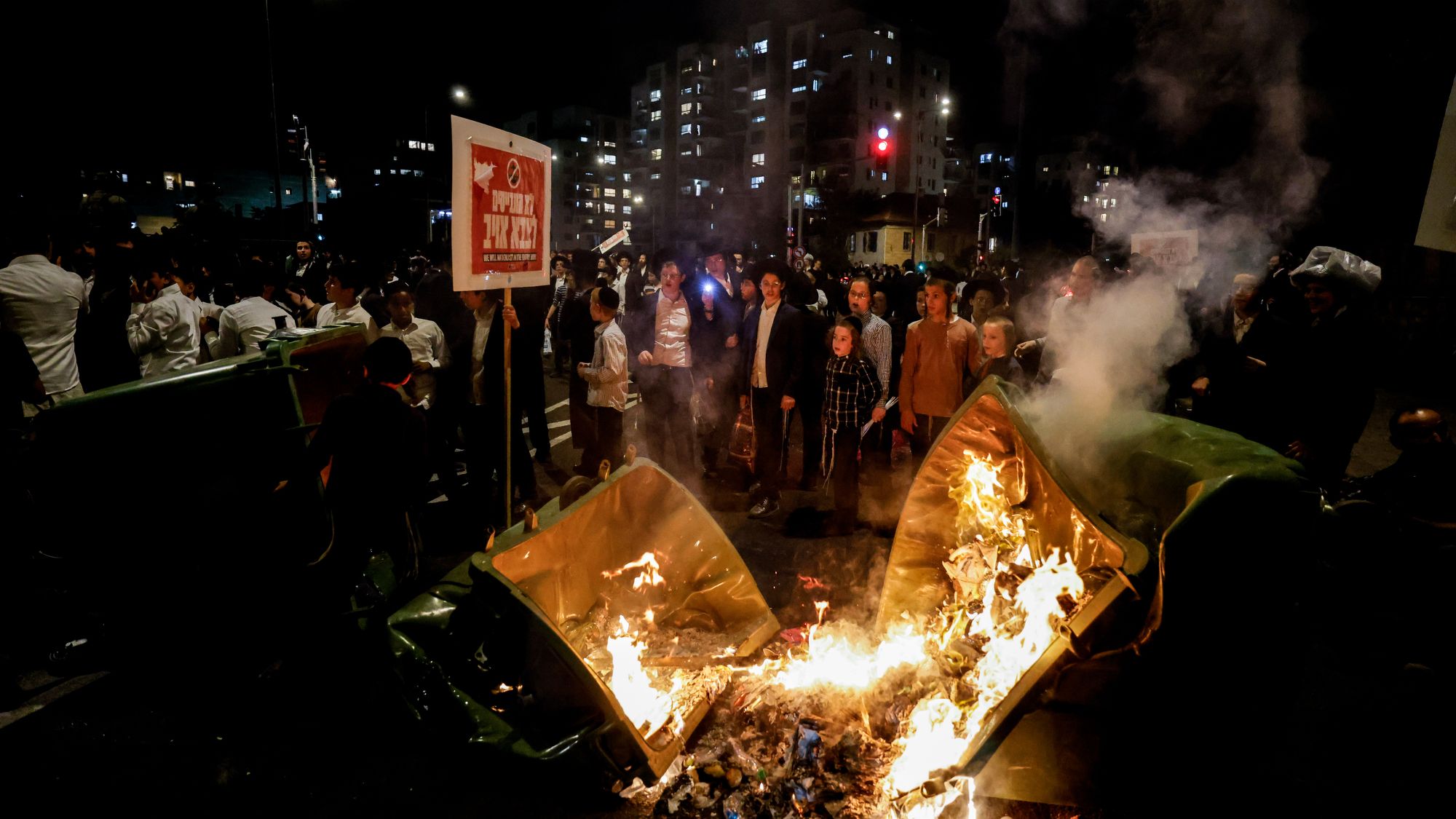 "الدولة ستشل": مظاهرات حاشدة للحريديم اليوم على خلفية اعتقال المتهربين من الخدمة العسكرية