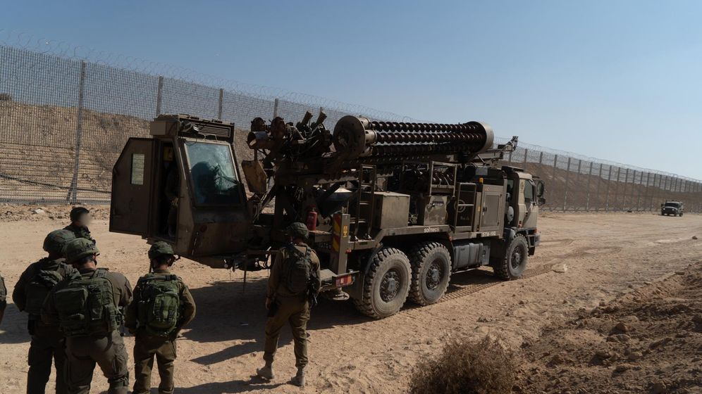 IDF soldiers during an operation near the security fence with Gaza, October 20, 2020.