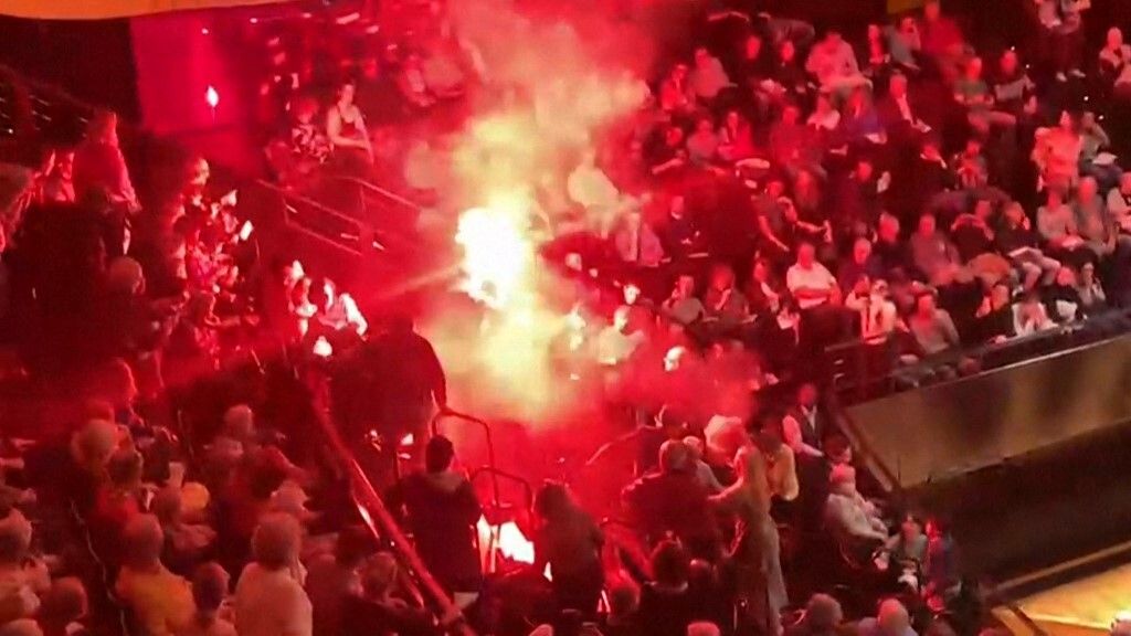 Pro-Palestinian activists file complaint over 'violence' at Israeli Philharmonic concert