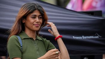 L'eurodéputée LFI Rima Hassan