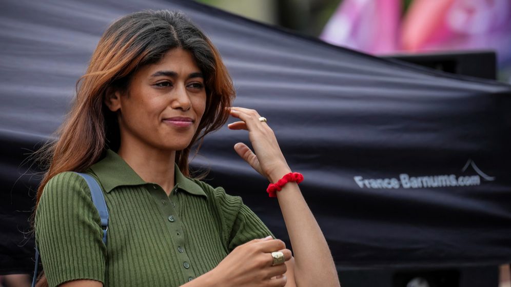 L'eurodéputée LFI Rima Hassan