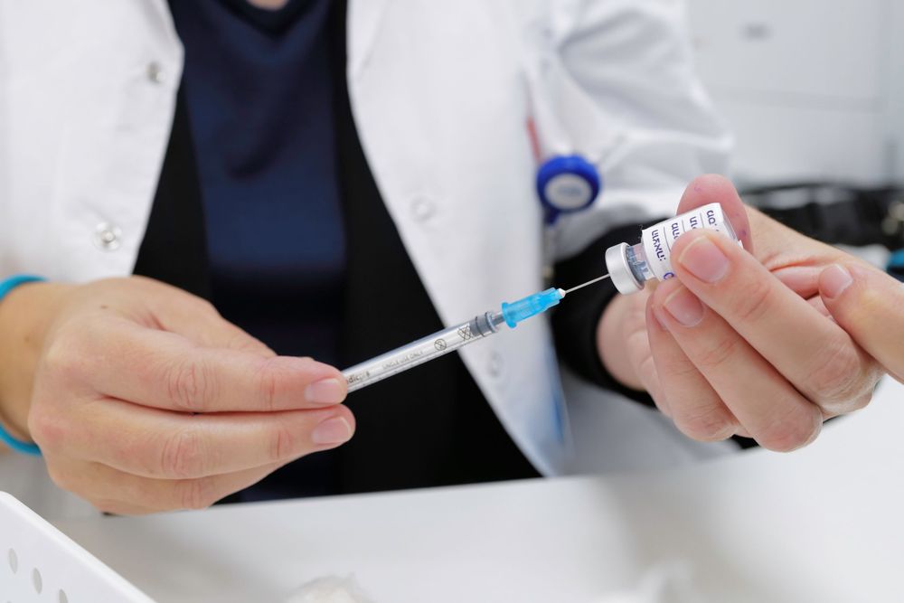 Centre de services de santé Maccabi à Katzrin, sur le plateau du Golan, le 12 décembre 2021