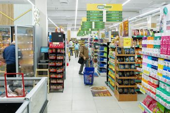 מוצרים בסופר, אילוסטרציה