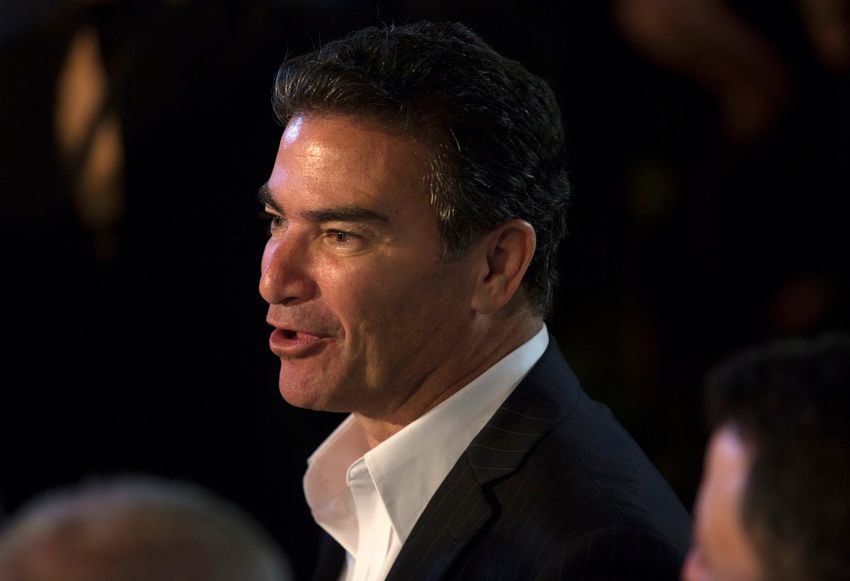 Yossi Cohen, the head of the Israeli Mossad, attends US Independence Day celebrations at the residence of Ambassador to Israel, David Friedman, in Herzilya Pituah, Israel, on July 3, 2017.