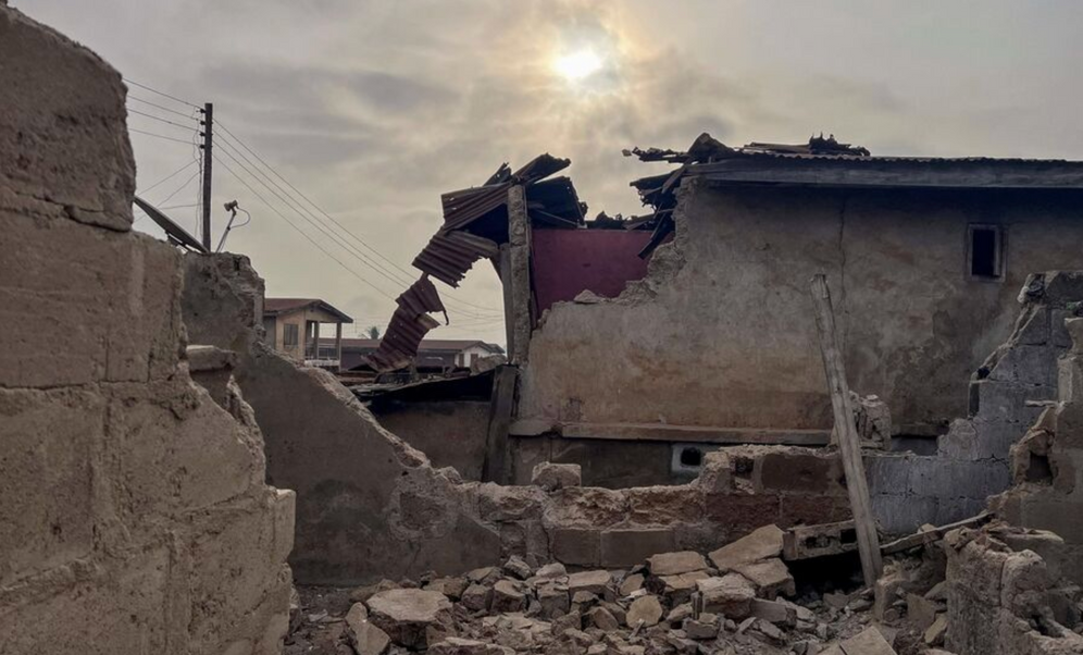 Les frappes américaines menées ces derniers jours ont détruit des bâtiments au Nigeria. 

