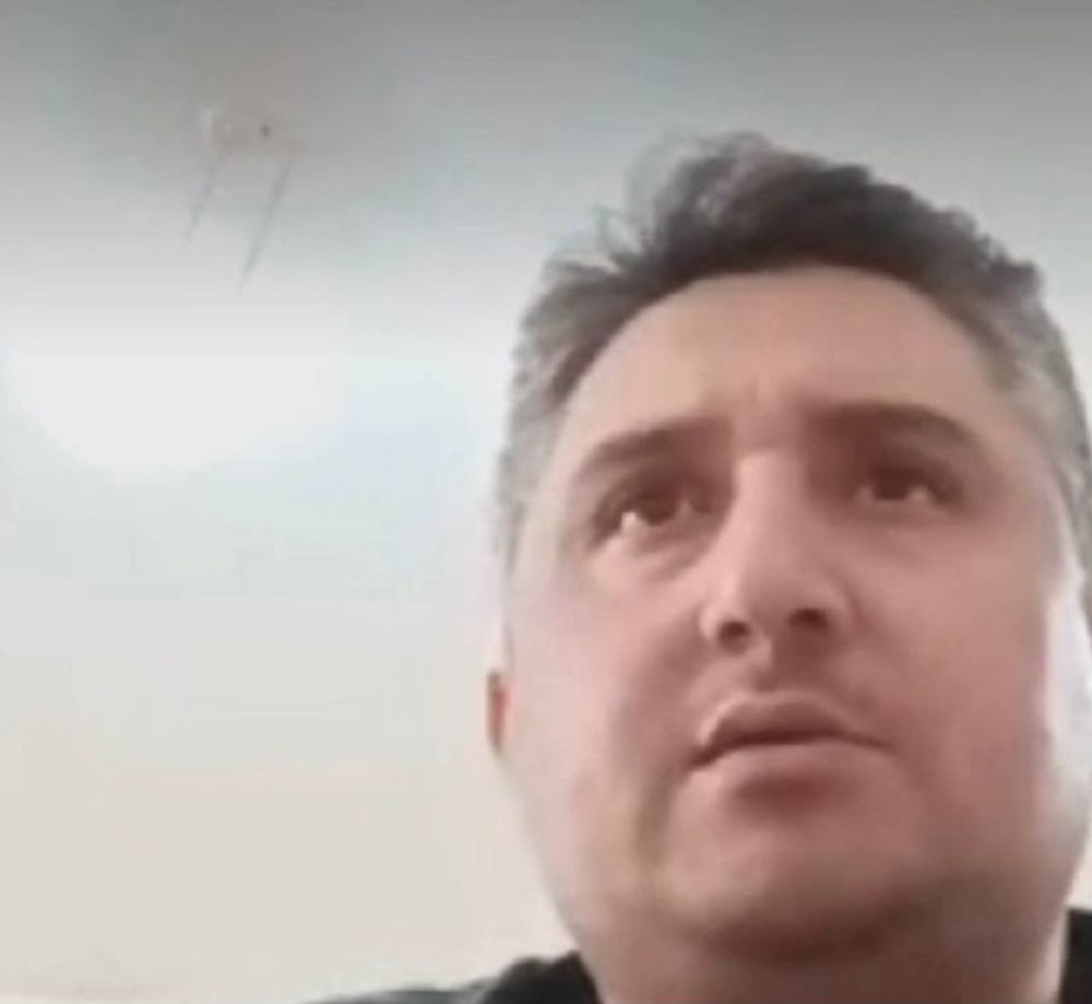 Screen grab from the video with a detailed confession of the Iranian assassin to plotted to kill an Israeli businessman in Cyprus.