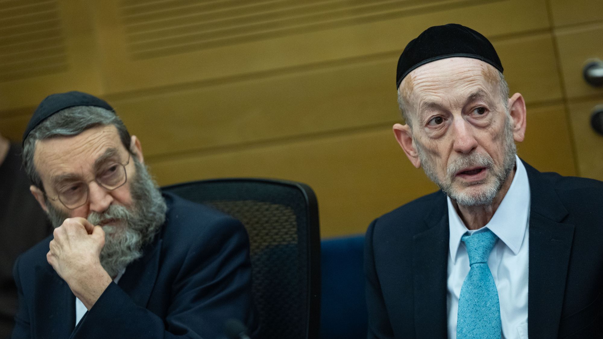 Séisme au sein du Degel HaTorah : Moshe Gafni et Uri Maklev écartés de la prochaine Knesset